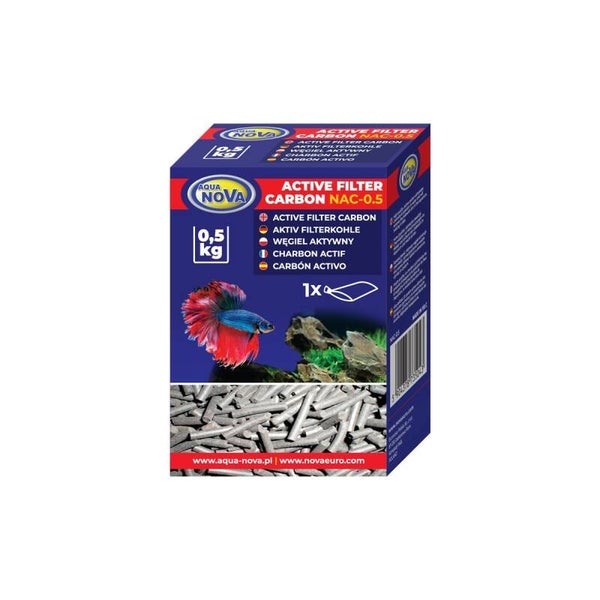 Aqua Nova Aktivkohle 0,5KG / Neuware 2,70€