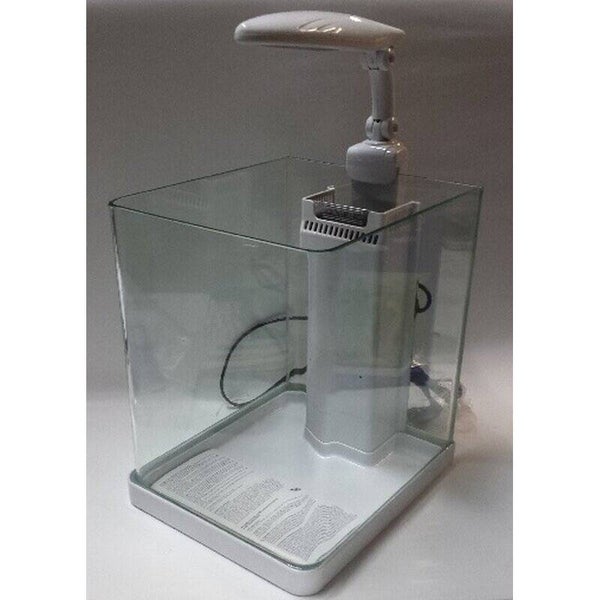 Nano-Komplett LED-Aquarium - 14 Liter weiß