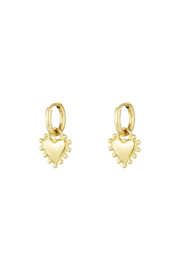 Marie earrings gold