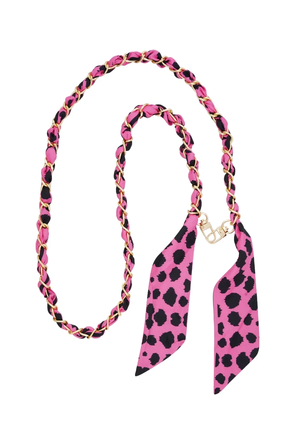 Telefoon koord lang fuchia