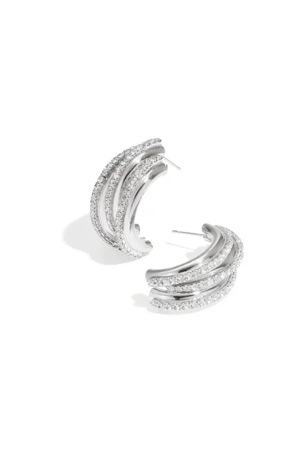 Livia earrings silver