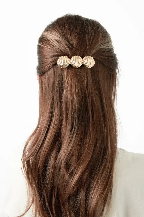 Haarclip Schelpen