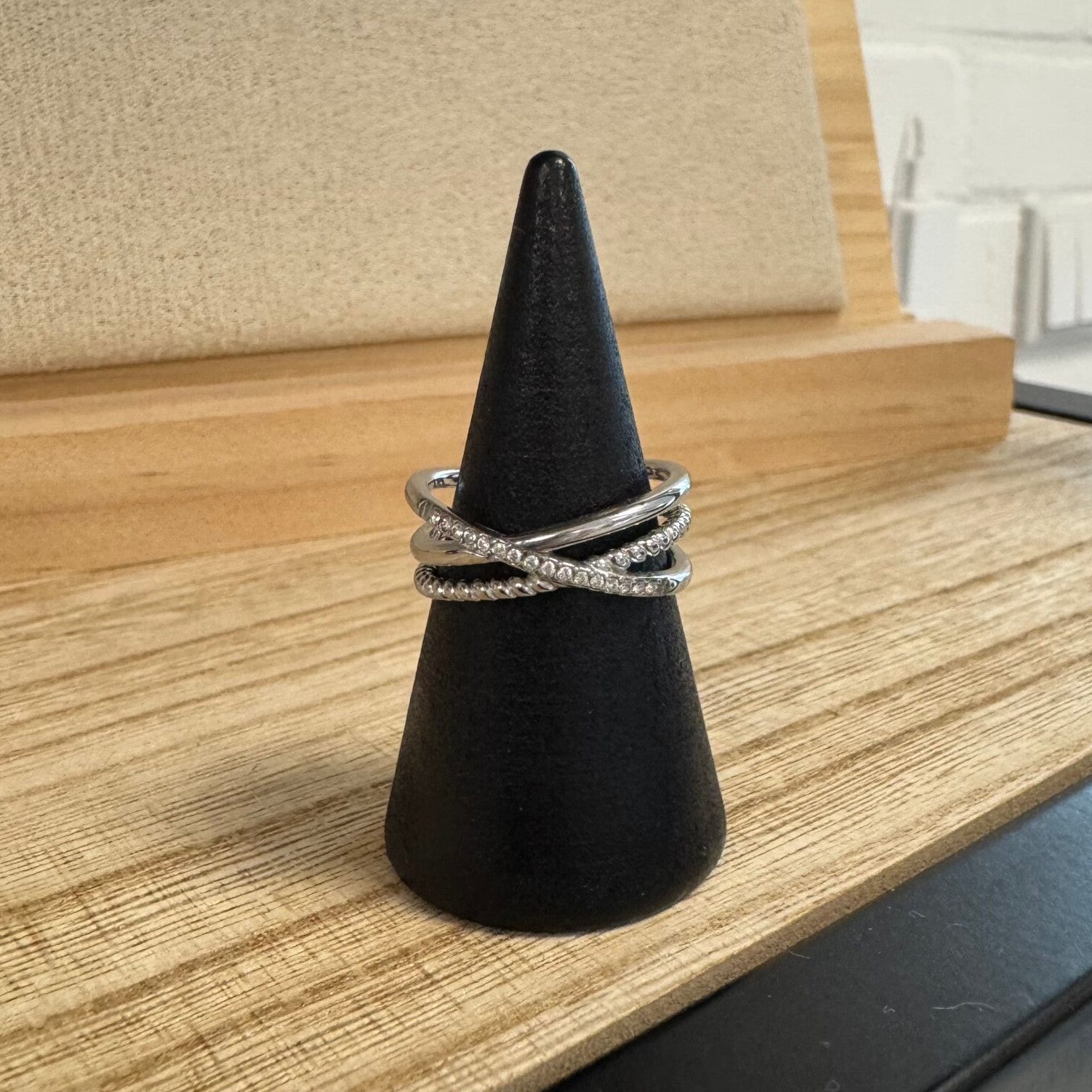 Little Stones Ring Silver