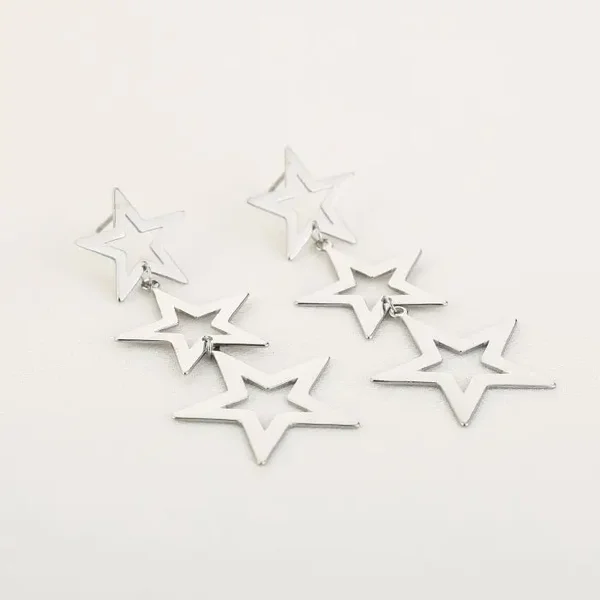 Bridy oorbellen zilver
