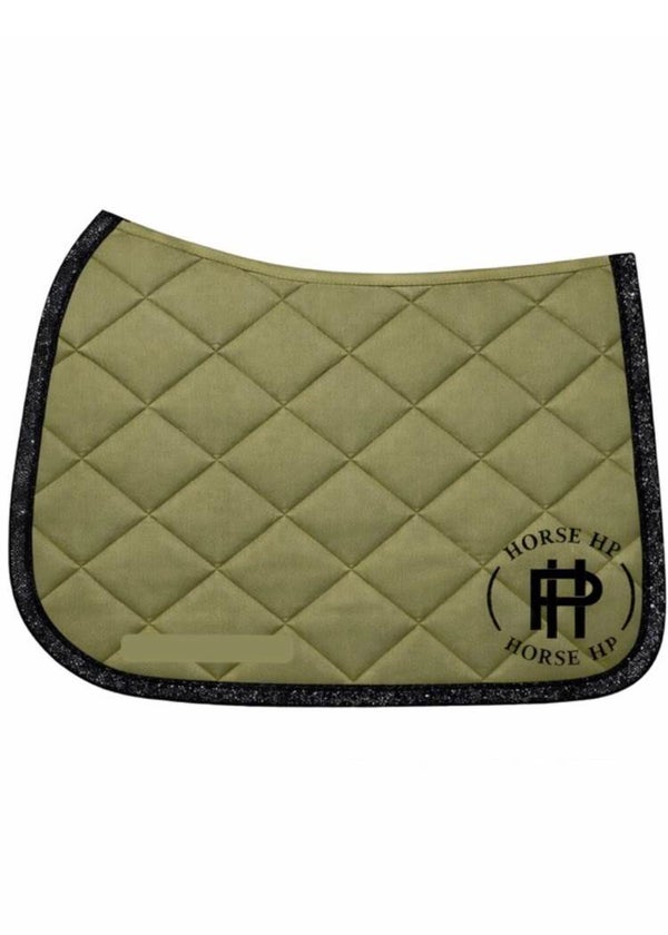 Tapis kaki - bord pailleté