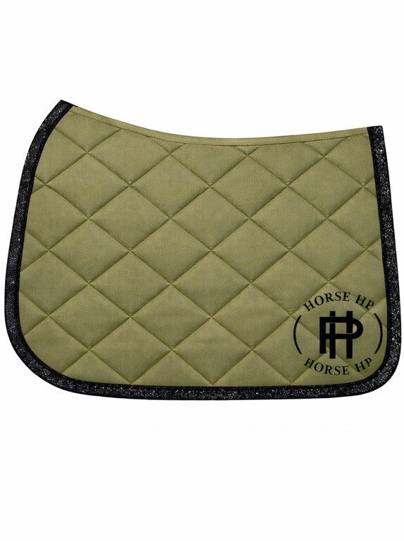 Tapis kaki - bord pailleté