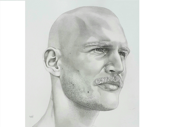 Portrettekening 28x35 cm (S)
