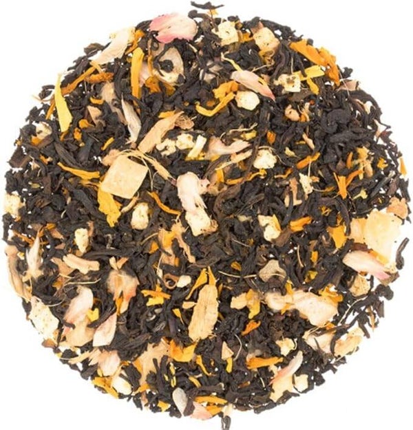 Ginger Peach Flavoured Black Tea