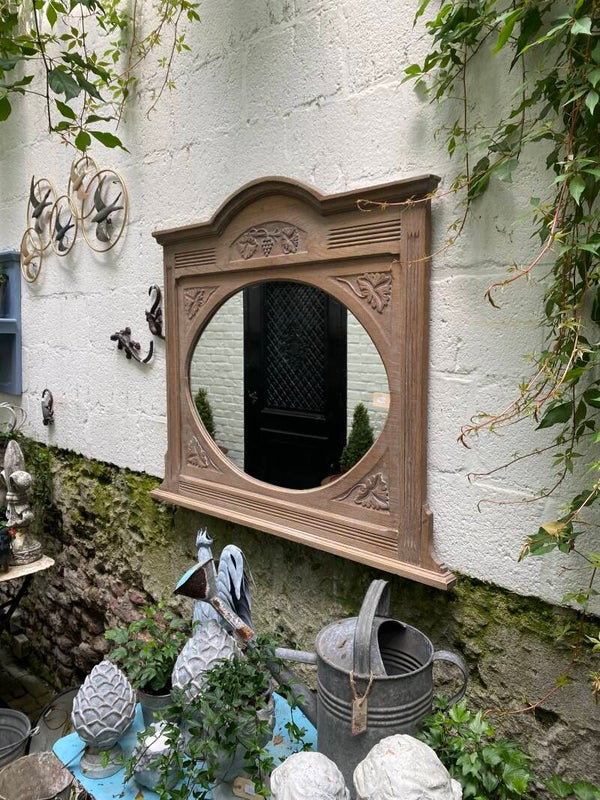 Brocante spiegel VERKOCHT