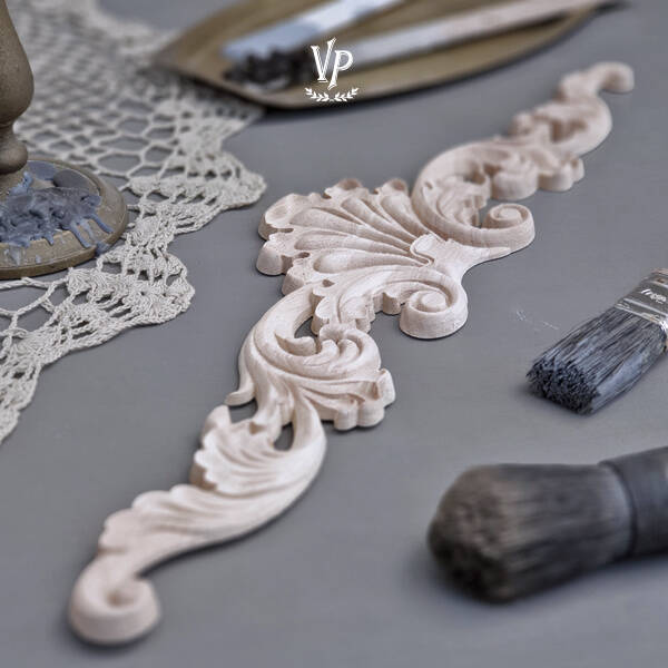 Wood ornament 50x11cm