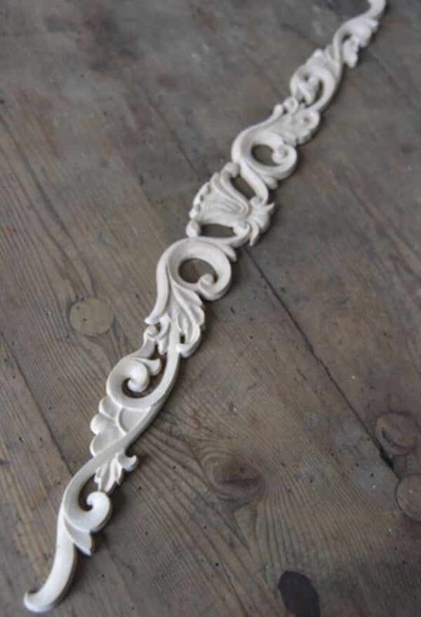 Wood ornament 60x6cm laatste stuks