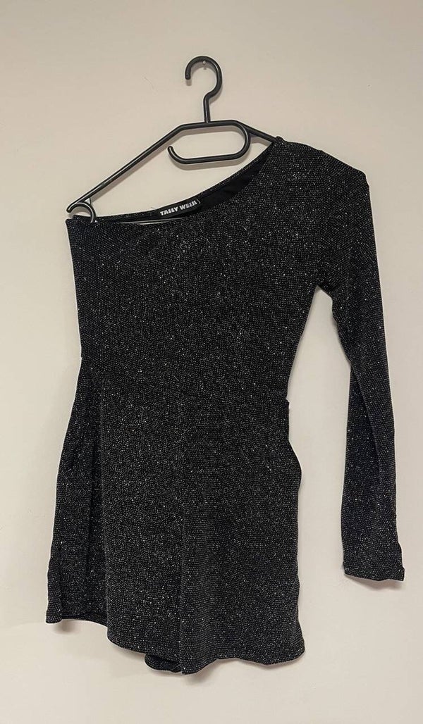 1 Armiger Jumpsuit mit Tache