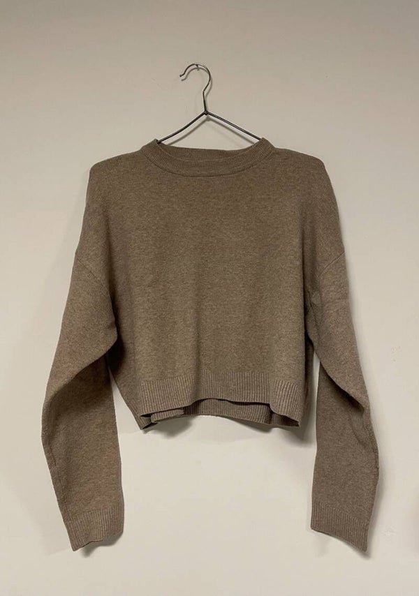 Beiger Pullover
