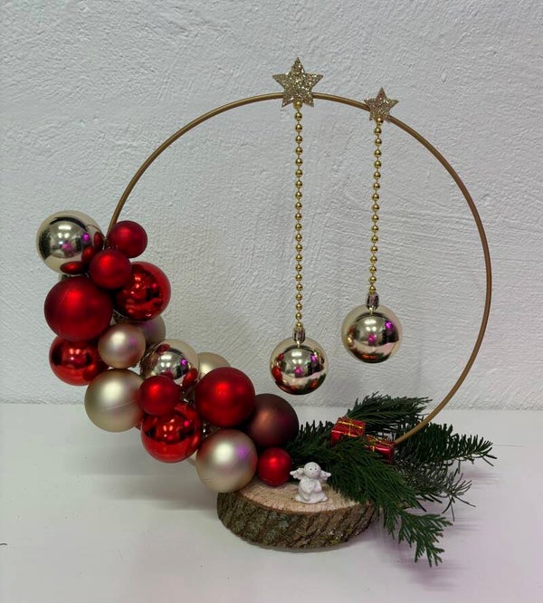 Geschmückter Weihnachtsring