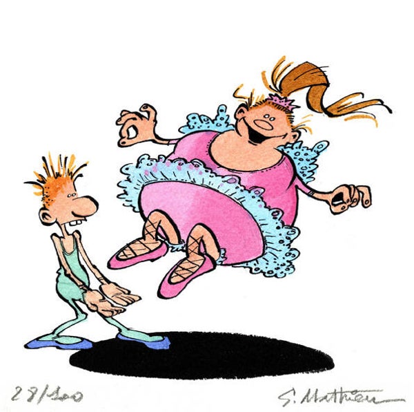 Danse avec les maigres
