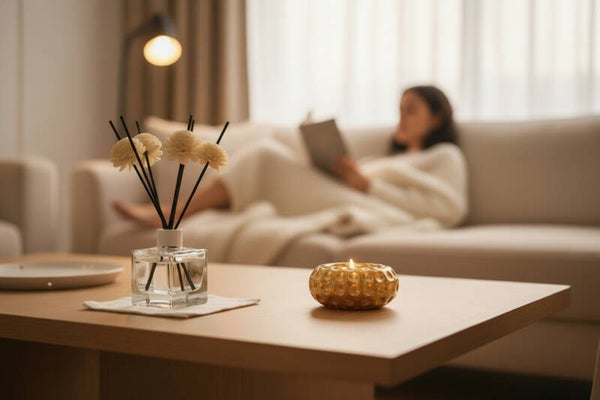 Tealight Holder - Golden Brown