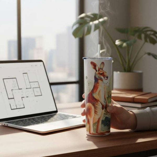 Kangaroo Drink Tumbler