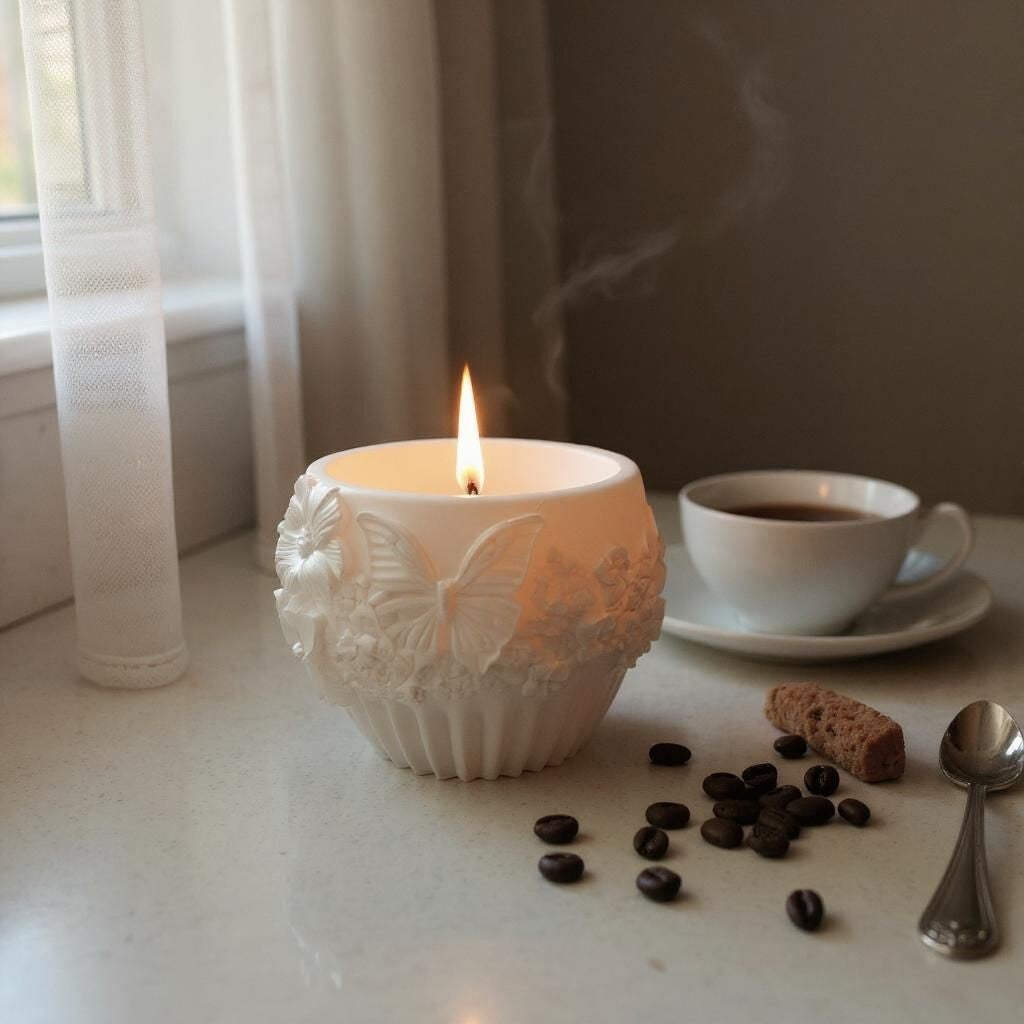 Butterfly Candle Vessel