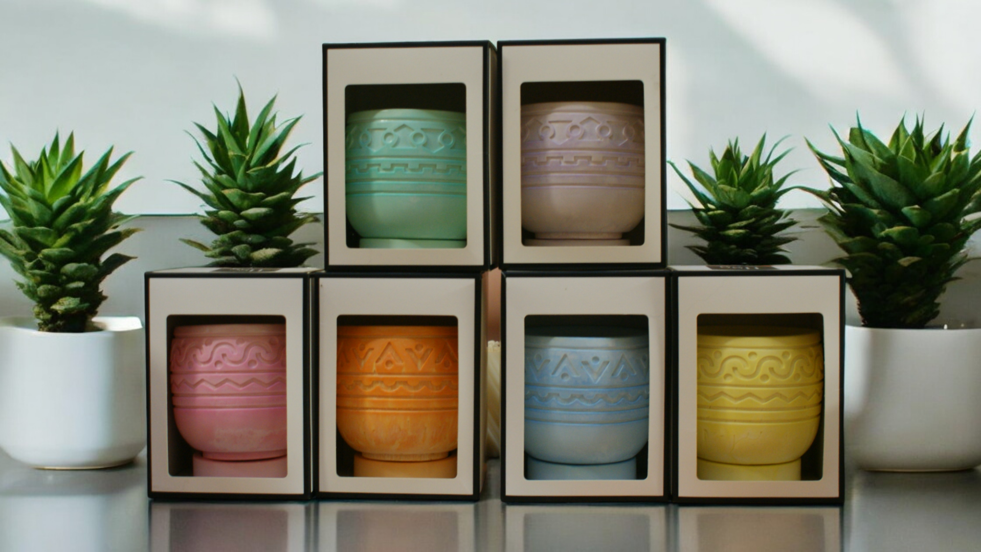 Planter Pot Candles
