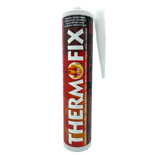 COLLE RÉFRACTAIRE haute température 1100C THERMOFIX - CARTOUCHE de 310ml