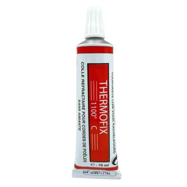 COLLE RÉFRACTAIRE pour TRESSE FIBRE THERMOFIX 1100C - 70ml