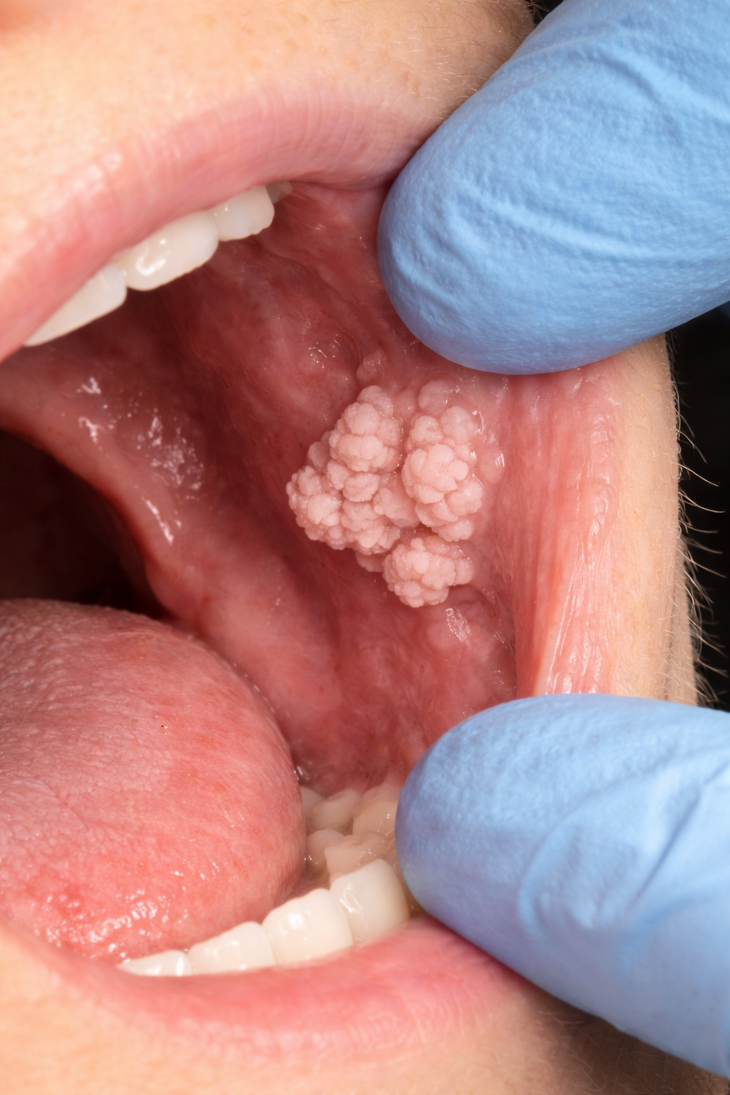 Virus del papiloma humano en la boca