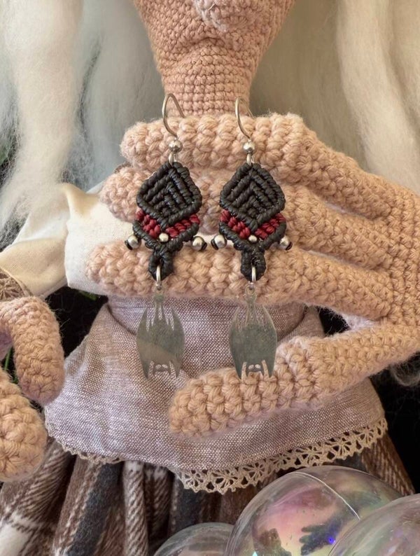 Boucles d'oreilles Chauve souris