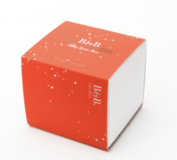 Rode box Bart Desmidt pralines