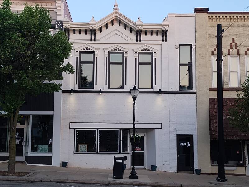 Business Front of 107 N Clinton Ave St. Johns MI