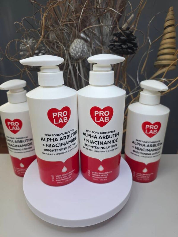 Pro Lab Alpha Arbutin + Niacinamide Brightening Body Lotion 500ml