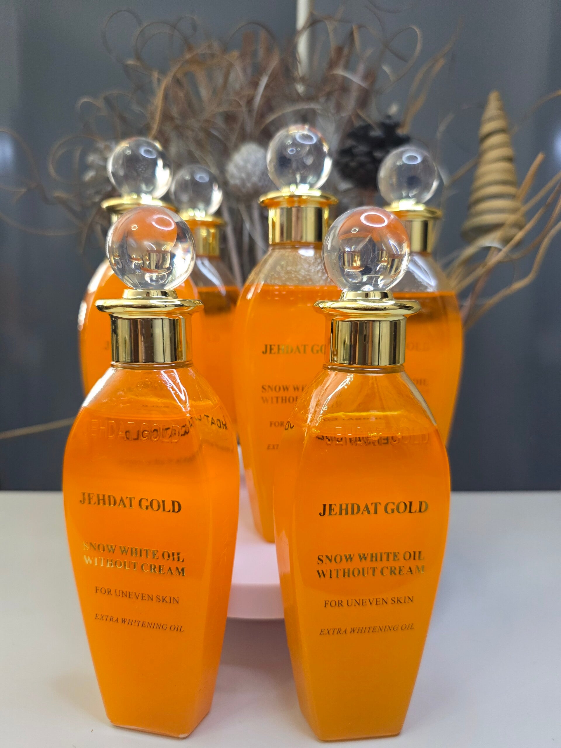 JEHDAT GOLD FACE & BODY SERUM OIL 250ML