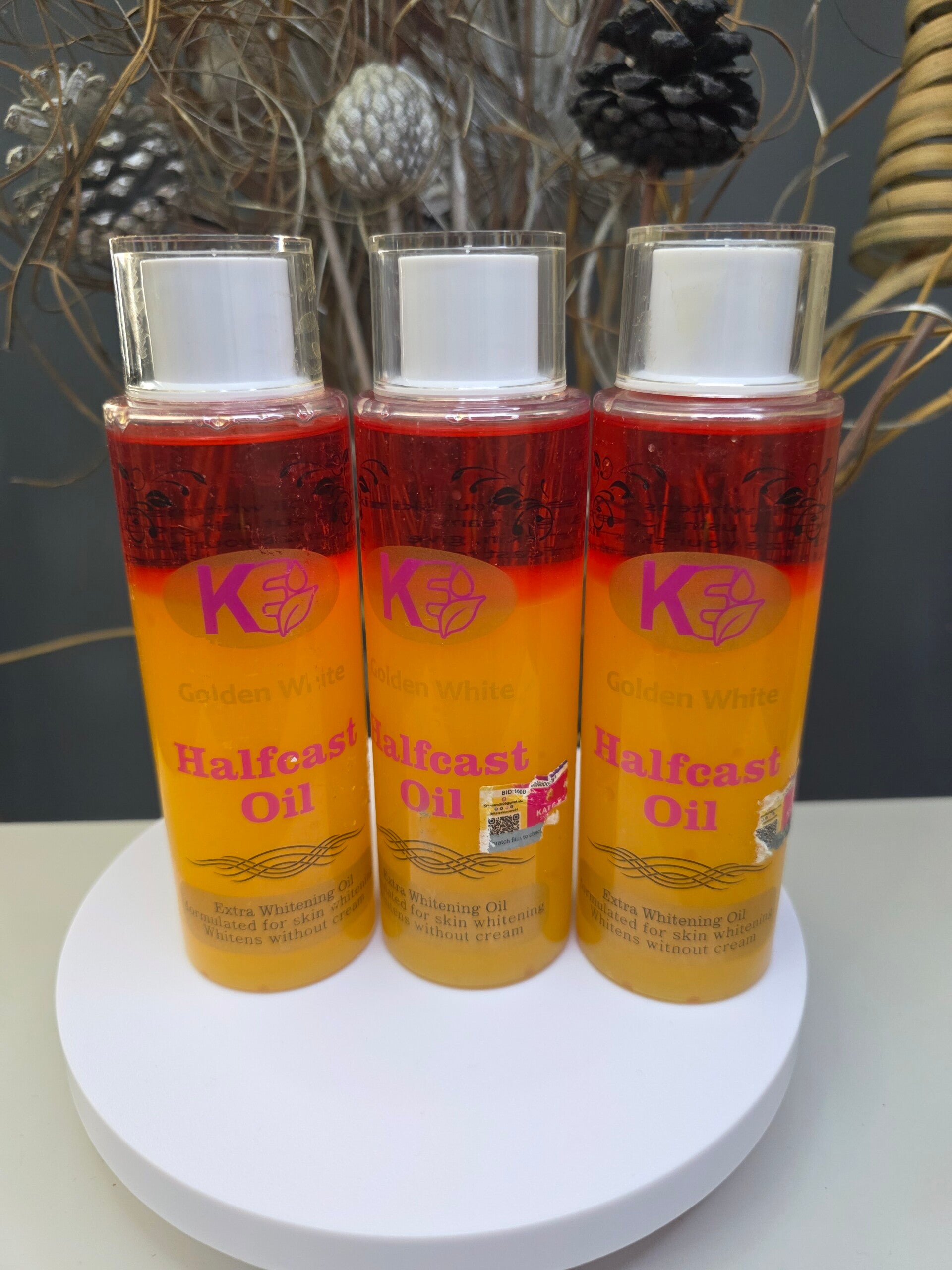 KE Golden White Body Lightening OIL 250ML