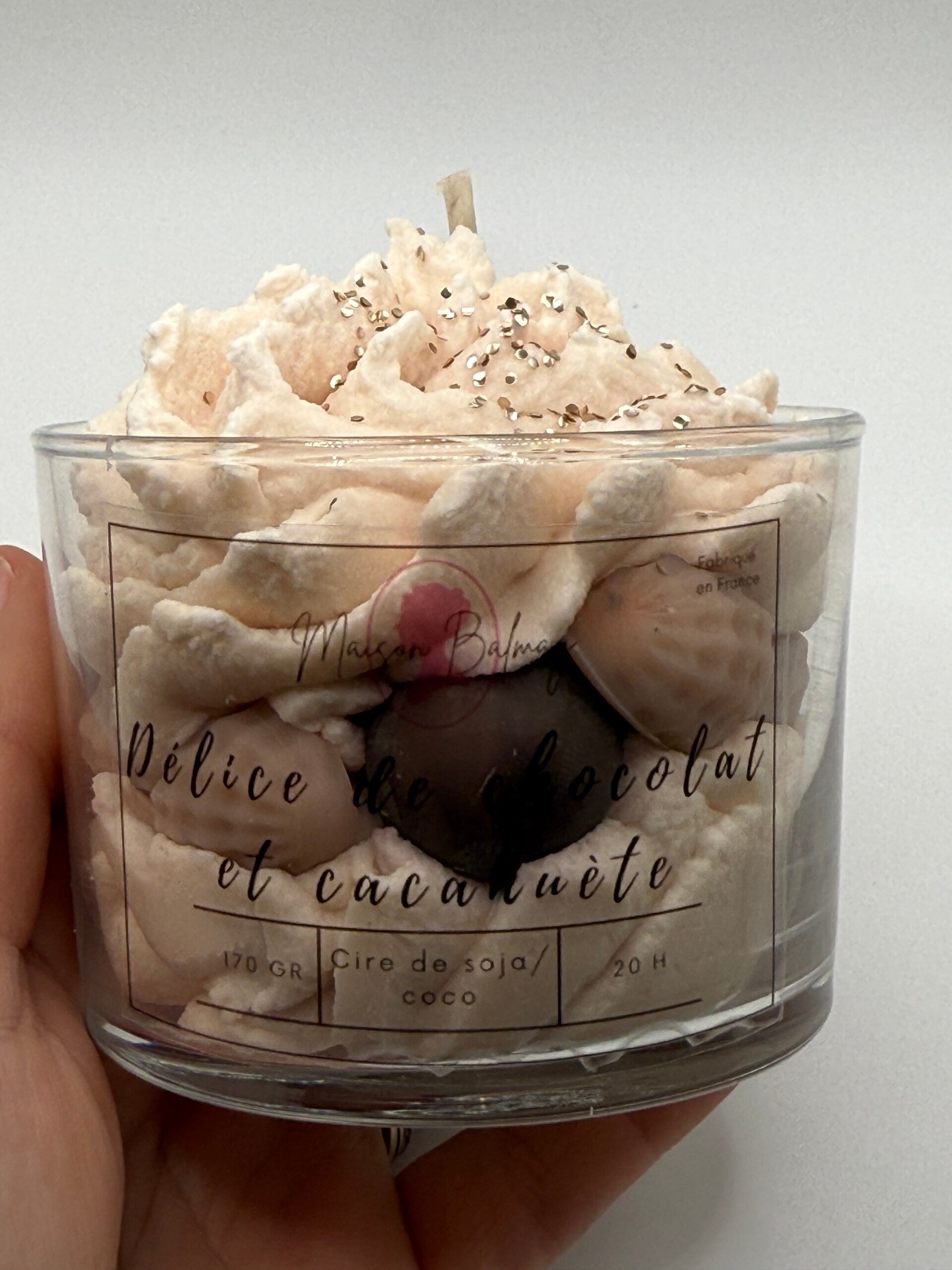 Bougie Chocolat & Cacahuète