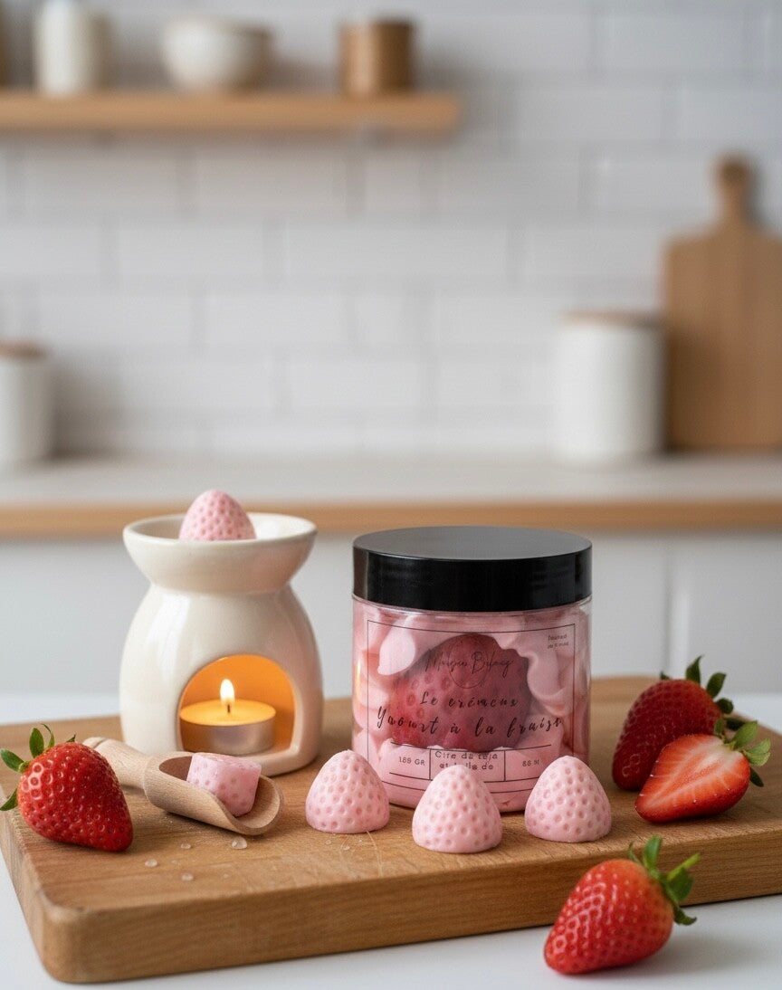 Crémeux yaourt à la fraise