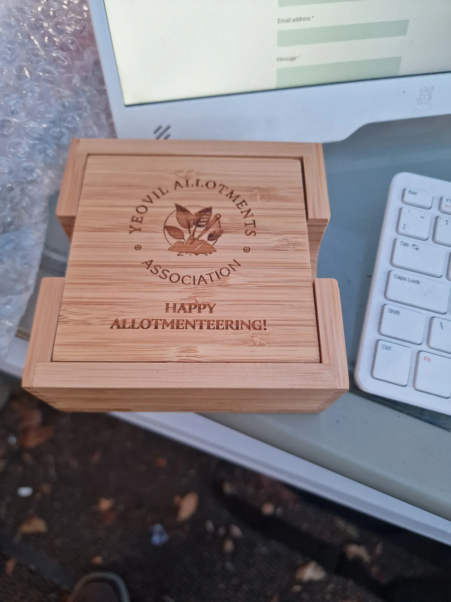Bamboo Coaster  Set