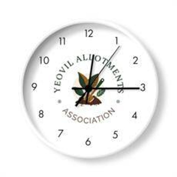 Wall Clock with Logo