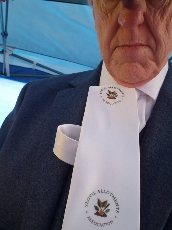 White Tie with Logo