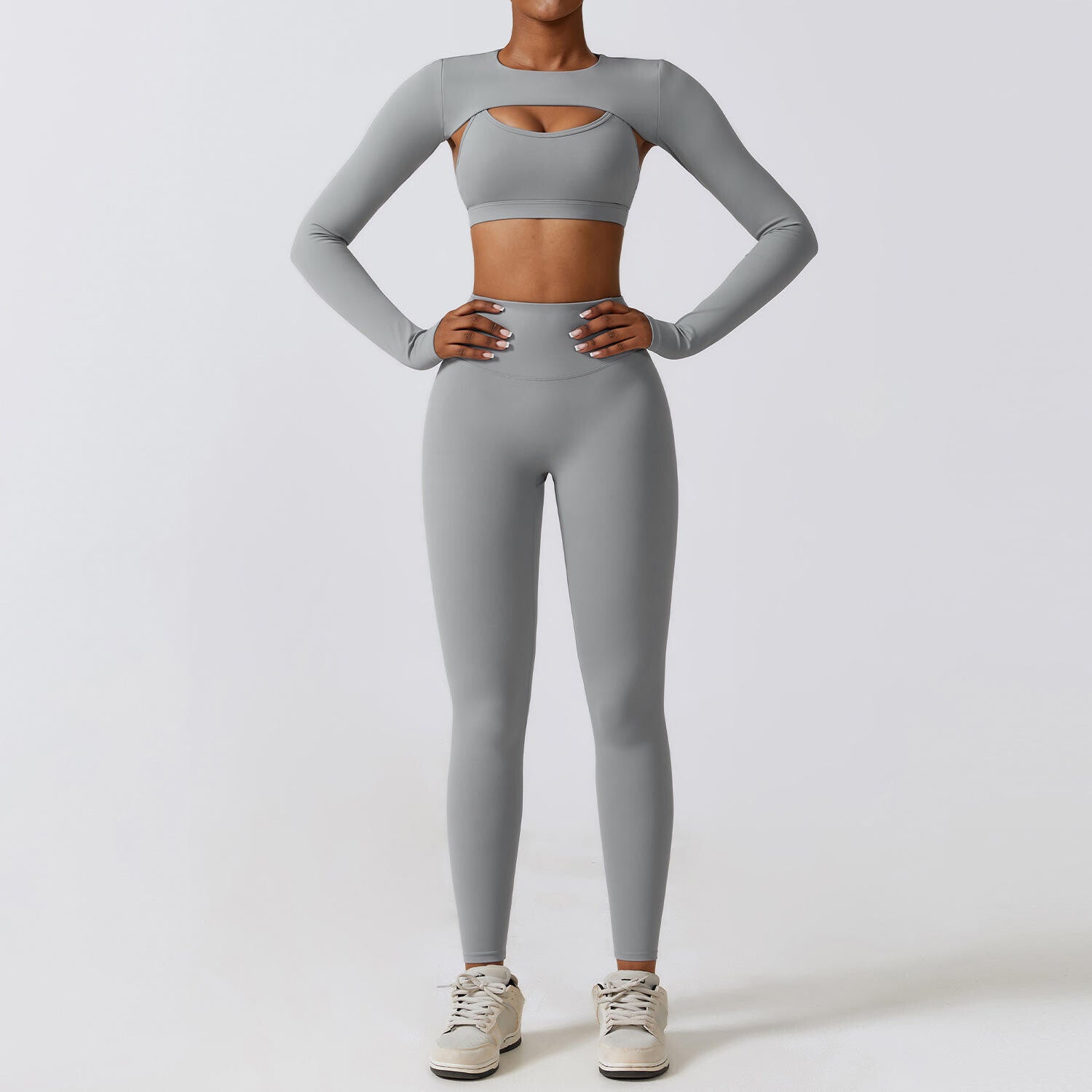 Fitness Yoga Wear 3 Pcs Quick Dry Activewear Women Gym Sets