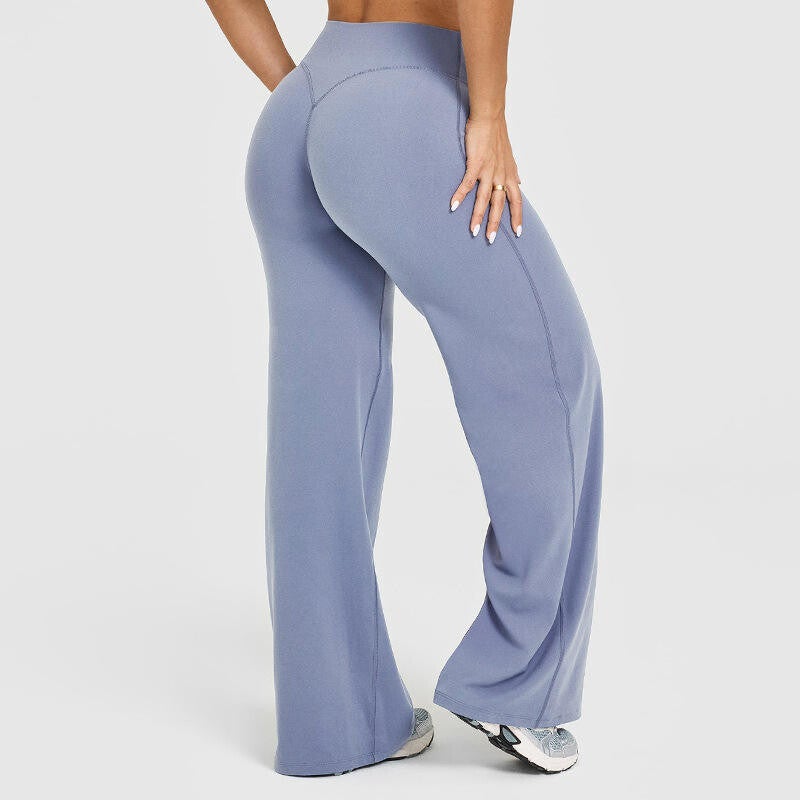 V Shape Women's Nude High Waist Yoga Pants