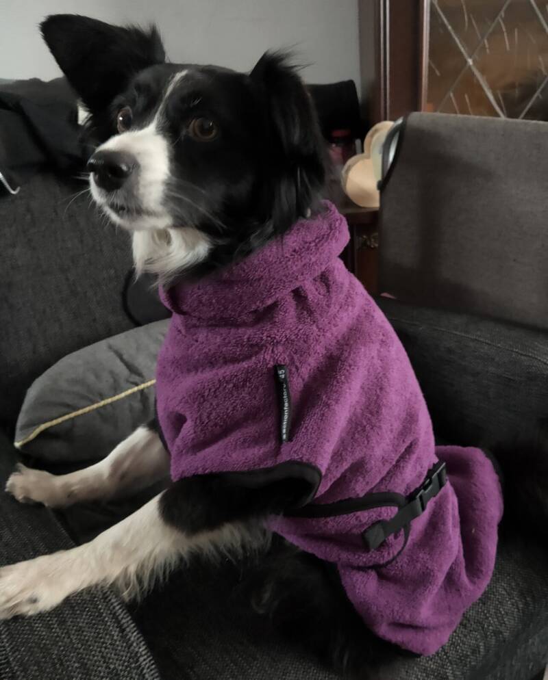 -Dryup-hondenbadjas-met naam