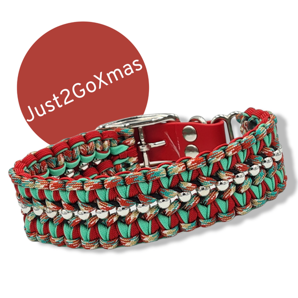 Just2GoXmas hondenhalsband 38-41cm