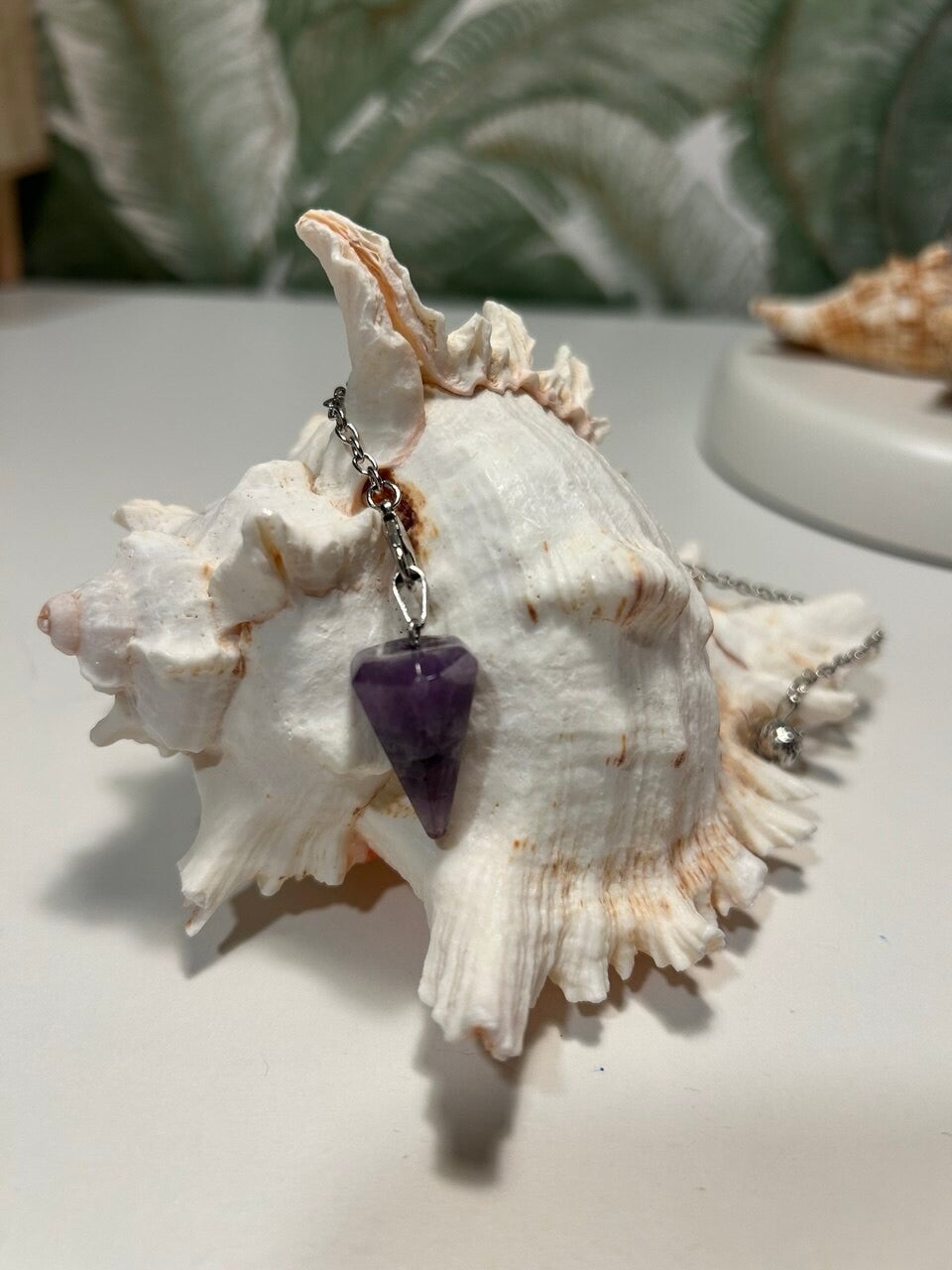 Péndulo de amatista