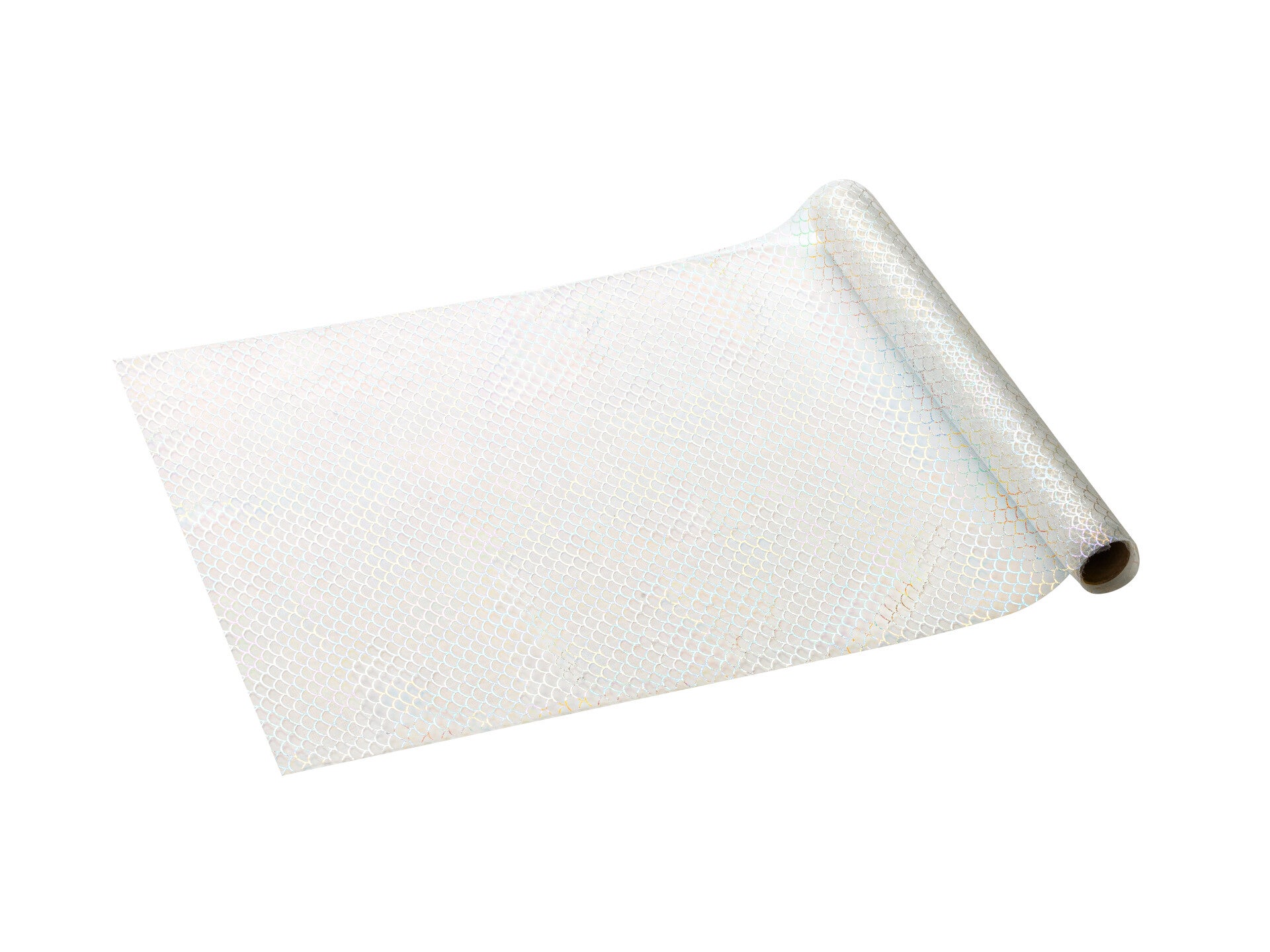 Tyllikangas Scales, valkoinen, 0,32 x 3 m