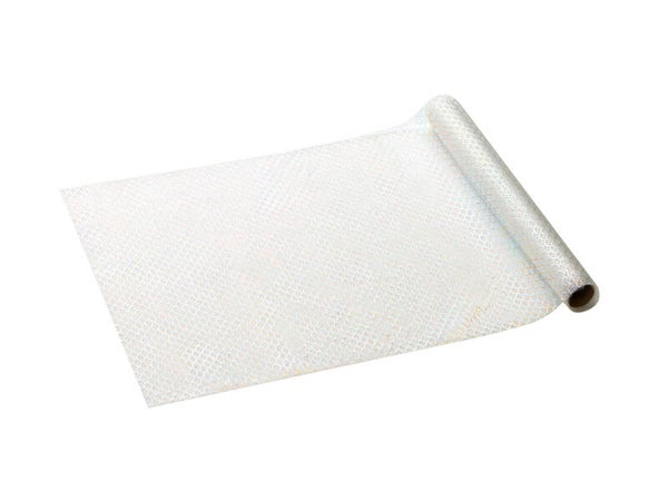 Tyllikangas Scales, valkoinen, 0,32 x 3 m
