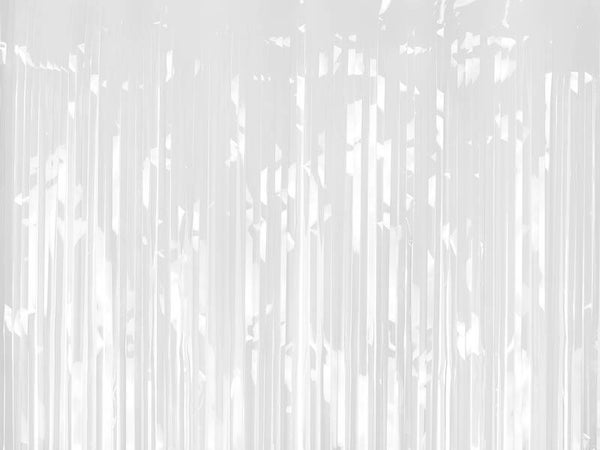 Juhlaverho, valkoinen, 100 × 200 cm
