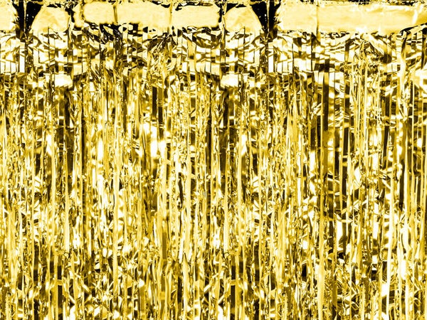 Juhlaverho, kulta, 100 × 200 cm
