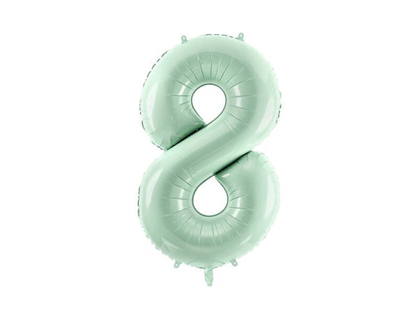 Numerofoliopallo ”8”, 72 cm, vihreä