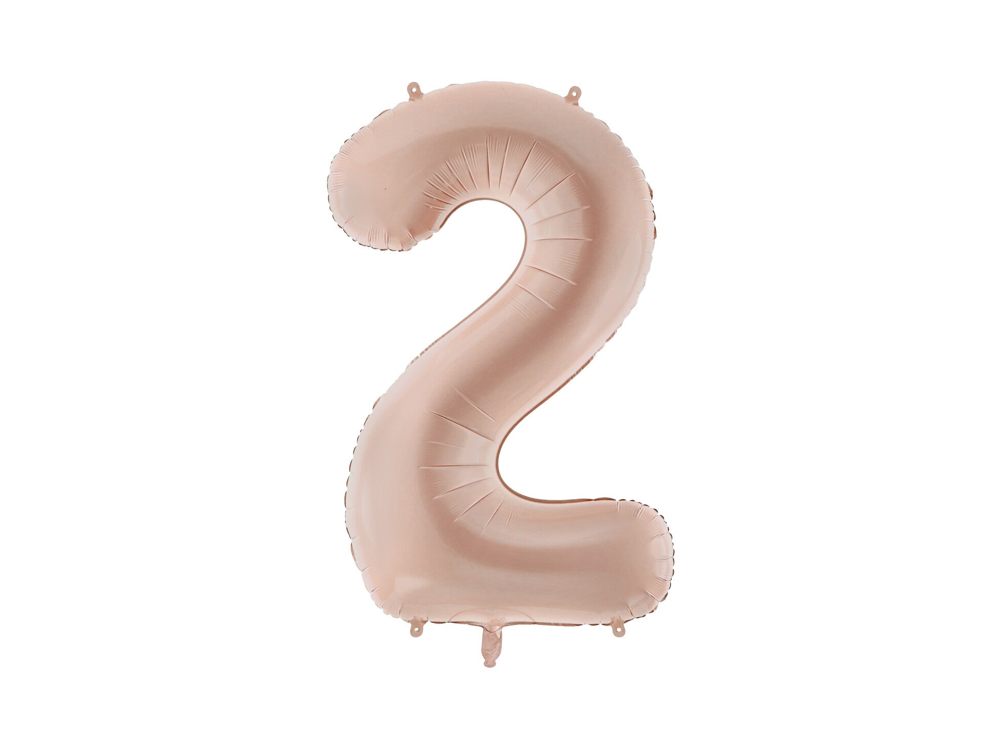 Numerofoliopallo ”2”, 72 cm, tumma beige