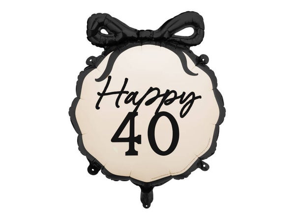 Foliopallo Happy 40, 47,5 x 45 cm, värilajitelma