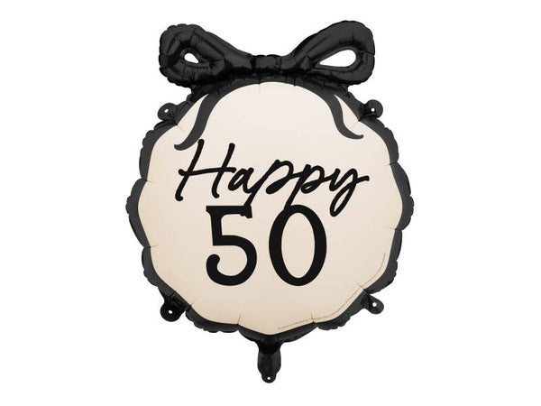 Foliopallo Happy 50, 47,5 x 45 cm, värilajitelma